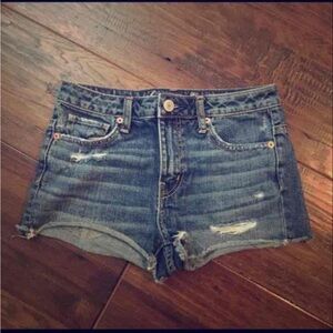 American Eagle Hi-Rise Denim Shorts (2)